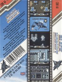 Box back cover for Black Hornet on the Commodore 64.
