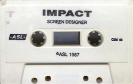 Box back cover for Blockbuster on the Commodore 64.