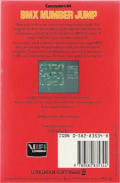 Box back cover for Bmx Number Jump on the Commodore 64.