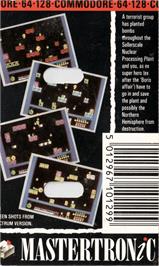 Box back cover for Bomb Fusion on the Commodore 64.