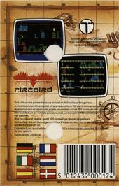 Box back cover for Booty on the Commodore 64.