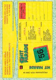 Box back cover for Casino Simulator on the Commodore 64.