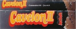 Box back cover for Cavelon 2 on the Commodore 64.