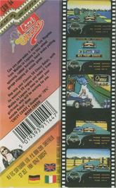 Box back cover for Chevy Chase on the Commodore 64.