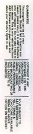 Box back cover for Chuckie Egg 2 on the Commodore 64.