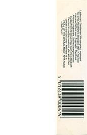 Box back cover for Circus Circus on the Commodore 64.