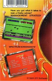 Box back cover for Classic Trainer on the Commodore 64.