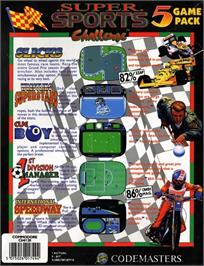 Box back cover for Cue Boy on the Commodore 64.