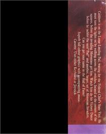Box back cover for Cuthbert Goes Walkabout on the Commodore 64.