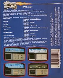 Box back cover for Cyborg on the Commodore 64.