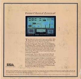 Box back cover for D-bug on the Commodore 64.