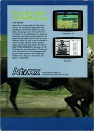Box back cover for Daily Double Horse Racing on the Commodore 64.