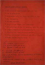Box back cover for Dammen (Courbois Software) on the Commodore 64.