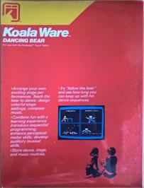 Box back cover for Dancing Bear on the Commodore 64.