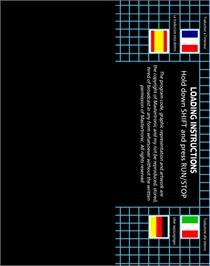 Box back cover for Dark Star on the Commodore 64.