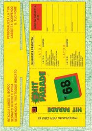 Box back cover for Decstone on the Commodore 64.