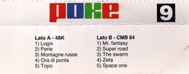 Box back cover for Deep Trouble on the Commodore 64.