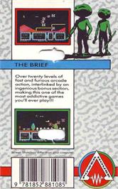 Box back cover for Destruct on the Commodore 64.