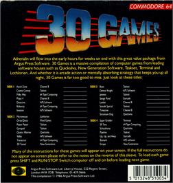 Box back cover for Detective on the Commodore 64.