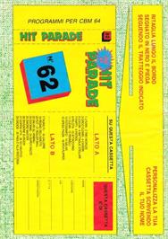 Box back cover for Ditris on the Commodore 64.