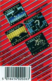 Box back cover for Draconus on the Commodore 64.