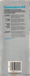Box back cover for Dragon's Den (Compute!) on the Commodore 64.