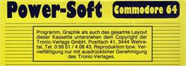 Box back cover for Duell 2005 on the Commodore 64.