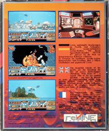 Box back cover for Dyter-07 on the Commodore 64.