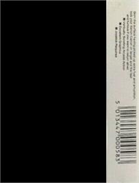 Box back cover for Enclave on the Commodore 64.