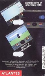 Box back cover for Encounter (Severn Software) on the Commodore 64.