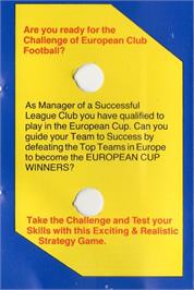 Box back cover for European 2 on the Commodore 64.