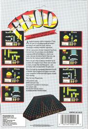 Box back cover for Feud on the Commodore 64.