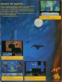 Box back cover for Fire King on the Commodore 64.