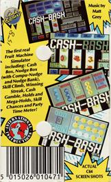 Box back cover for Fruit Machine Simulator on the Commodore 64.