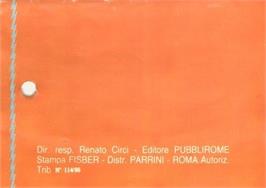 Box back cover for Galactic Muncher on the Commodore 64.