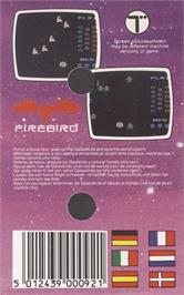 Box back cover for Galax-i-birds on the Commodore 64.