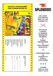 Box back cover for Gold Fever (Ny Elektronik) on the Commodore 64.
