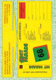 Box back cover for Gun City on the Commodore 64.