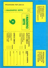 Box back cover for Hades on the Commodore 64.