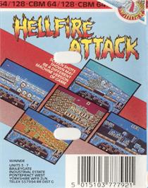 Box back cover for Hercules on the Commodore 64.