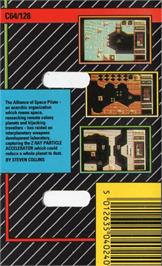 Box back cover for Herobotix on the Commodore 64.