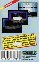 Box back cover for Hoodoo Voodoo on the Commodore 64.
