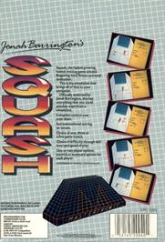 Box back cover for Jonah Barrington's Squash on the Commodore 64.