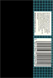 Box back cover for Kane on the Commodore 64.