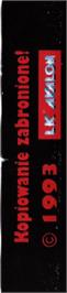 Box back cover for Kick Box Vigilante on the Commodore 64.