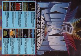 Box back cover for Konami Arcade Collection on the Commodore 64.
