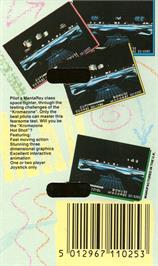 Box back cover for Kromazone on the Commodore 64.