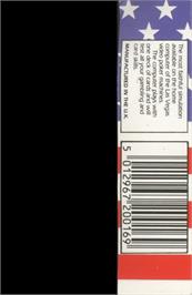Box back cover for Las Vegas Video Poker on the Commodore 64.