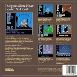 Box back cover for Legacy of the Ancients on the Commodore 64.