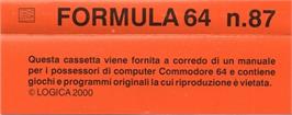 Box back cover for Lettrix V1.0 on the Commodore 64.